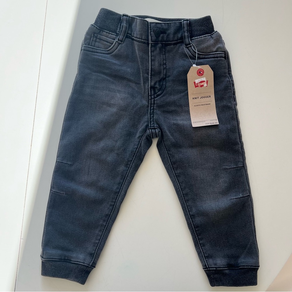 Levi’s toddler jean knit joggers